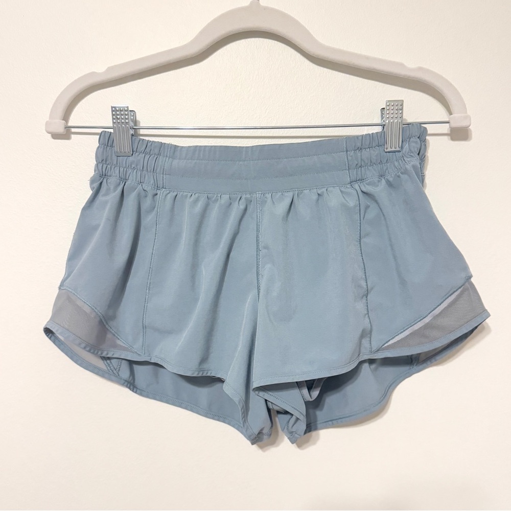lululemon athletica Light Blue Women's Running Shorts